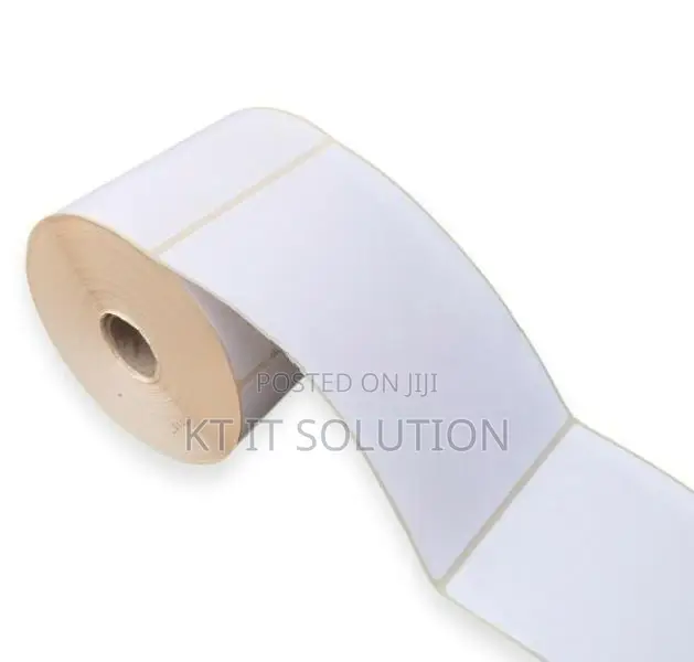100mm x 75mm Direct Thermal 1UPS 500 PCS - 4 Inch Sticker Barcode Roll