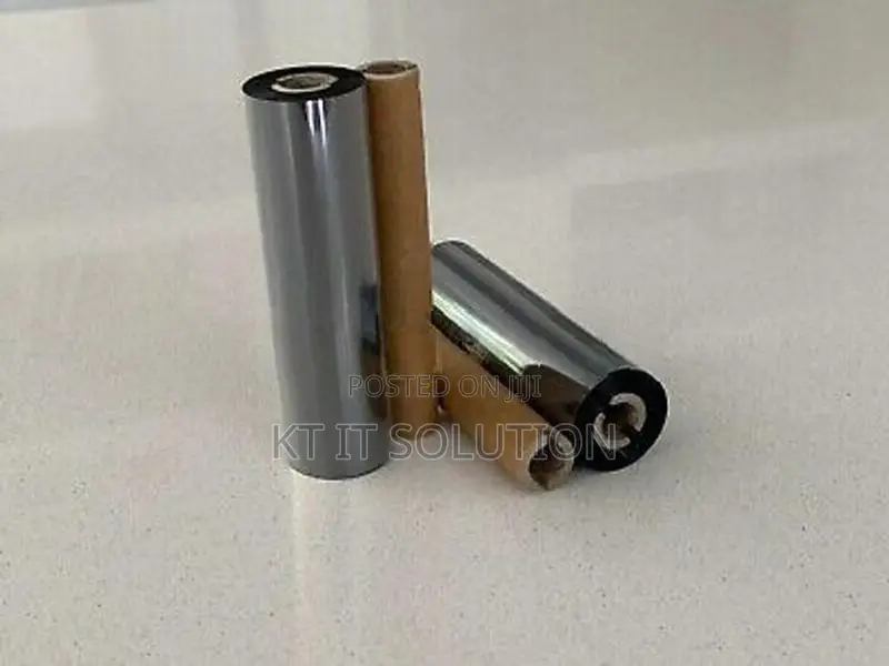 110mm x 74m Wax Ribbon Roll