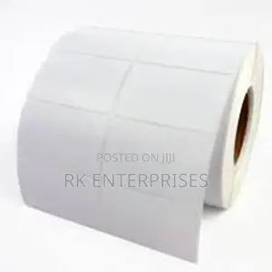38mm x 25mm T/T 2UPS 4000 PCS - Barcode Label Roll
