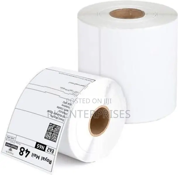 100mm x 150mm T/T 1UPS 500 PCS - Barcode Label Roll