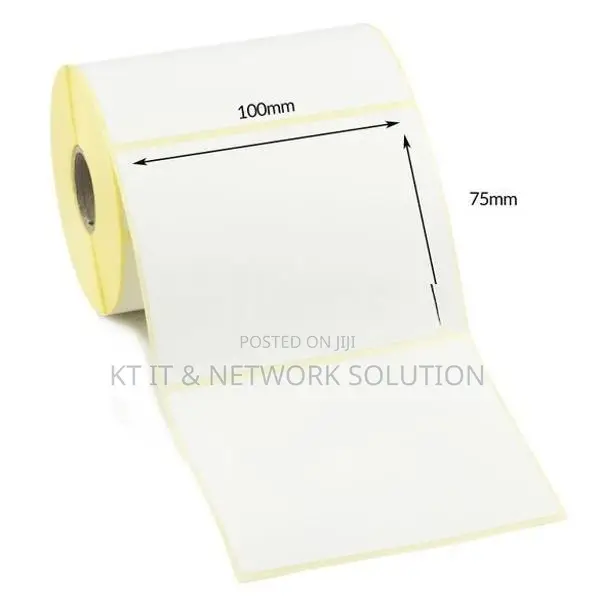 100mm x 75mm Direct Thermal 1up 500Pcs