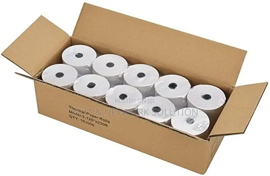 80mm Thermal Paper Roll - 3 Inch Size (5 Pack)