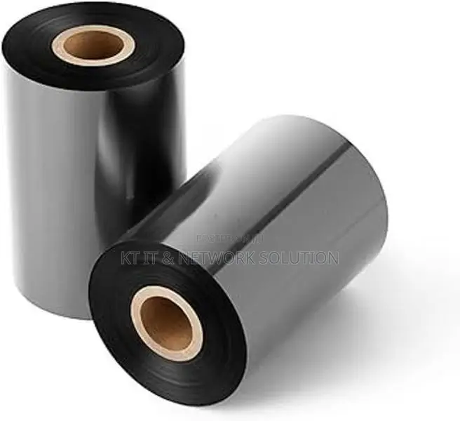 110mm x 300mm Thermal Transfer Wax Ribbon Black
