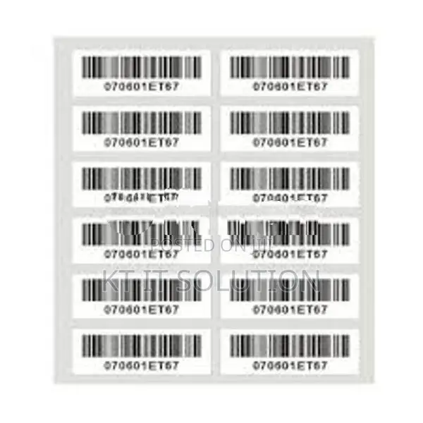 50mm x T/T 2UPS 2000 PCS - Tharmel Transfer Barcode Label