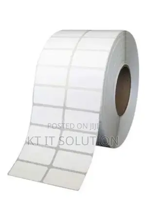 38mm x 25mm T/T 2UPS 4000 PCS - BARCODE LABEL ROLL