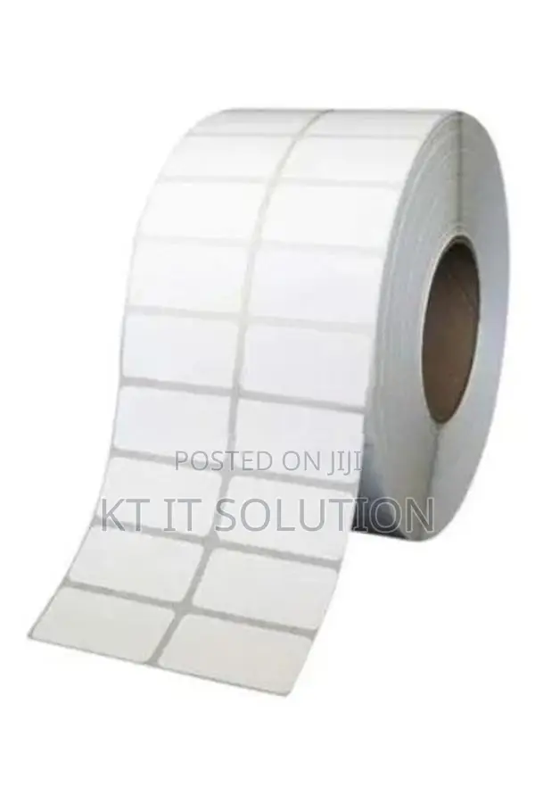 38mm x 25mm T/T 2UPS 4000 PCS - BARCODE LABEL ROLL