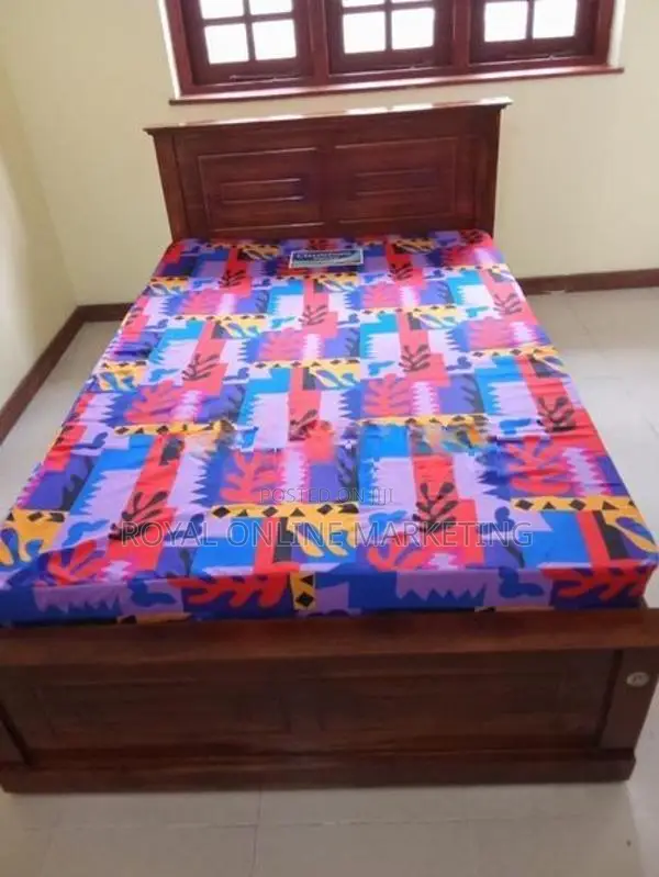 6 by 4 Box Bed with Mattress (E-12)