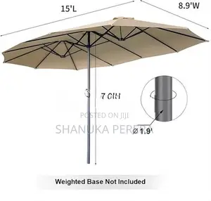 8.5x15 Feet Garden Beach Umbrella (EU-5)