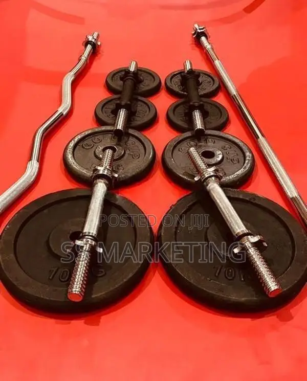 New Dumbbell Weight Plate Set ගම්පහ,යක්කල,පුගොඩ,කඩවත,වැලිවේරිය අඩුම මි