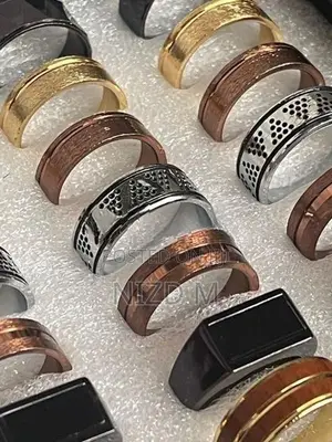 Rings 36 pcs Box Gents