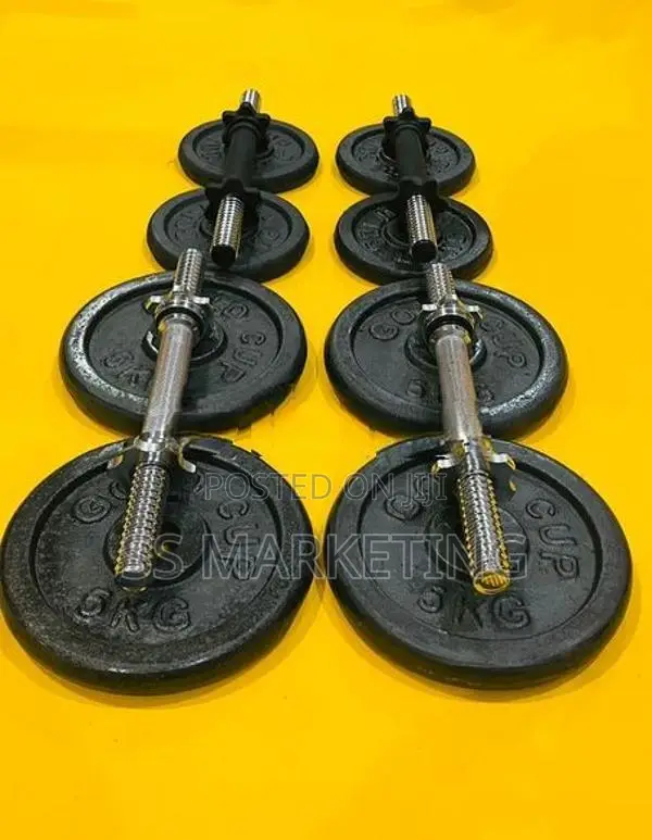 New Dumbbell Weight Plate Set ගම්පහ,යක්කල,පුගොඩ,කඩවත,වැලිවේරිය අඩුම මි