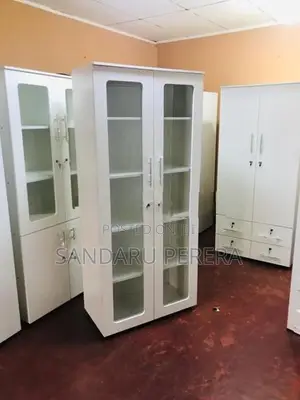 White Display Cupboard (018)