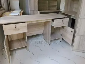 Two Side cupboard Melamine Office Table