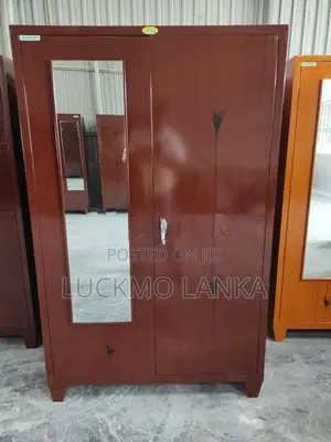 New 6x4 Size Steel Cupboard With Mirror (G4)