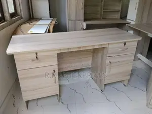 Two Side cupboard Melamine Office Table