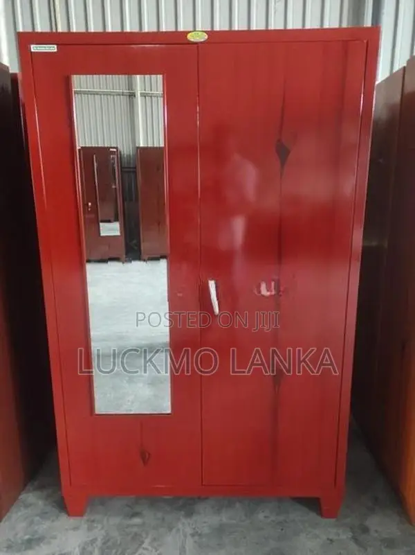 New 6x4 Steel Cupboard With Mirror (G2)