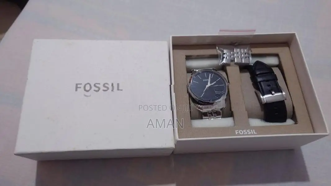 Luther Quartz Black Dial Men's Watch