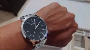 Luther Quartz Black Dial Men's Watch