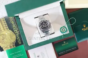 Rolex Daytona Black Diamond Dial Watch