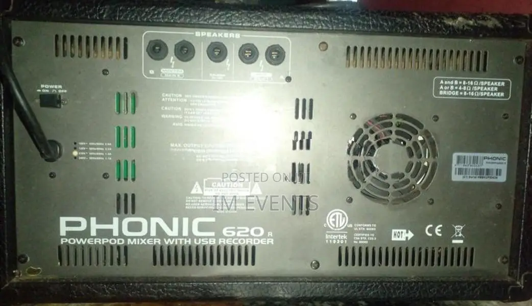 Phonic Powered Mixer