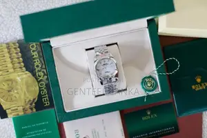 Rolex Datejust 36MM White Diamond Dial Watch