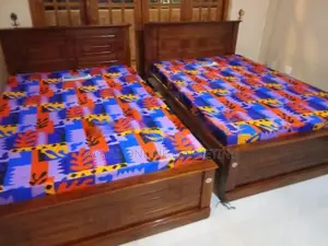 6 by 3 Box Bed with Mattress (E-24)