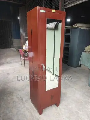 New 6x1.5 Size One Door Steel Cupboard with Mirror