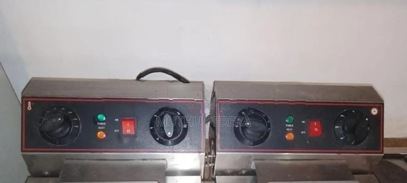 14L Large Dual Tank Electronic Deep Fryer