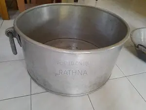 Aluminum Catering Pot with Lid ( සාස්පාන)