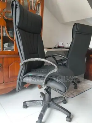 High Black Office Chair