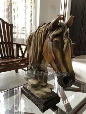 Horse Head Statue