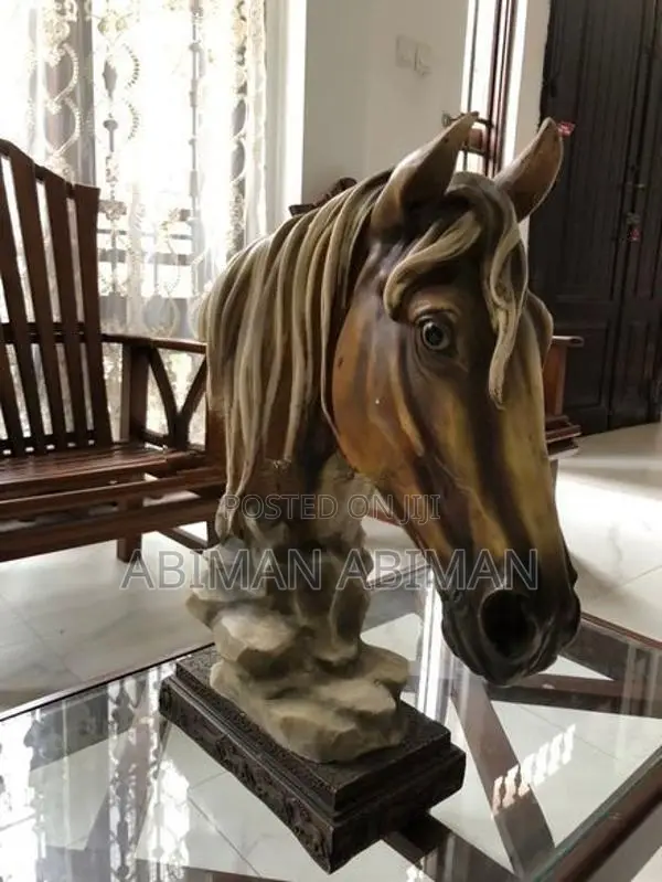 Horse Head Statue