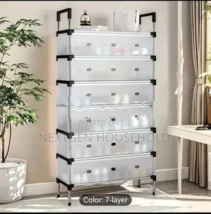 7 Layers Dust Proof Shoe Rack