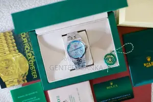 Rolex Land Dweller 40MM Ice Blue Honeycomb Dial Watch