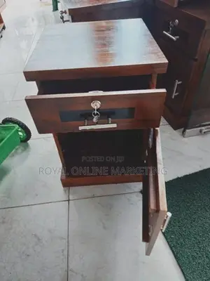 Teak Bed Side Cupboard (N-24)