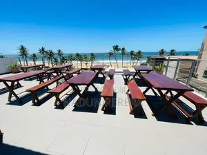 Restaurant Table with Bench