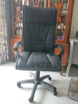 High Black Office Chair