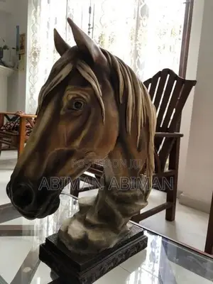 Horse Head Statue