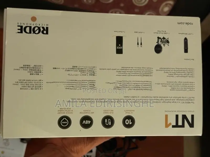 Rode NT1 studio codencer microphone