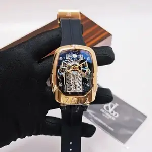 Jacob and Co. Bugatti Chiron Tourbillon Shine Rose Gold Automatic Watc