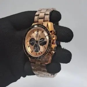 Omega Speedmaster Rose Gold Premium Mens Watch