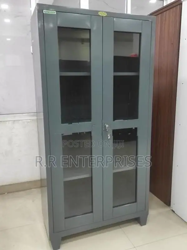 New 6*3 Ft Glass Door Steel Office Cupboard