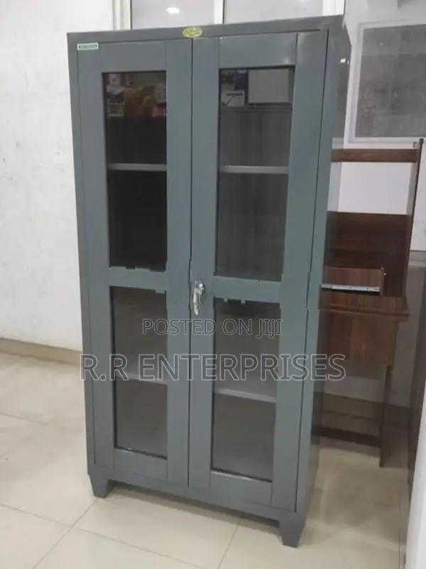 New 6*3 Ft Glass Door Steel Office Cupboard
