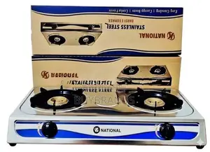 National Double Burner Gas Cooker