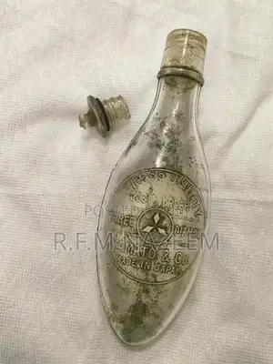 Antique Japanese Glass Bottle