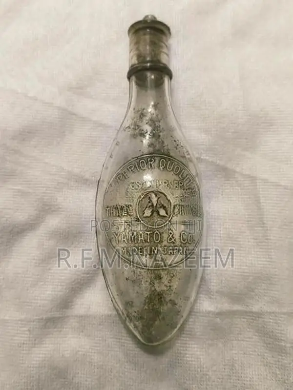 Antique Japanese Glass Bottle