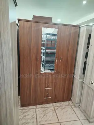 3D Melamine Full Set Wardrobe