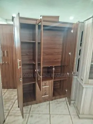 3D Melamine Full Set Wardrobe