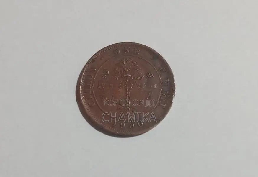 1900 Queen Victoria Ceylon One Cent