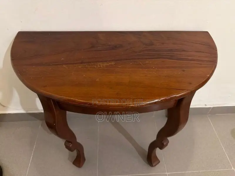 Teak Wood Console Table